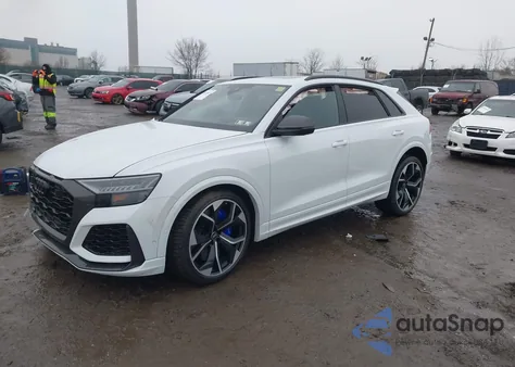 2022 Audi Rs Q8 Tfsi Quattro Tiptronic from USA, damaged, VIN WU1ARBF17ND030038